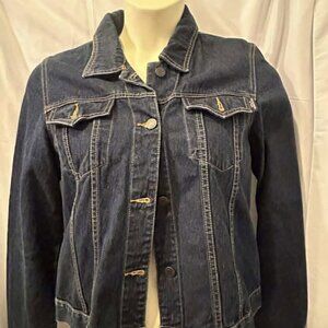 Women’s Sz L (Fits Like Medium ) Abercrombie & Fitch Denim Jacket